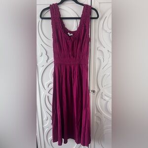 Patrons of Peace Magenta Dress